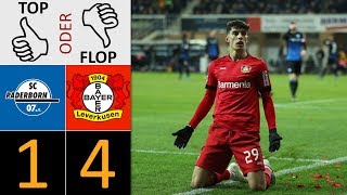 SC Paderborn - Bayer Leverkusen 1:4 | Top oder Flop?