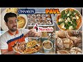 Trying Popular International Food Chains in Delhi || Cinnabon,Nandos,Paul etc