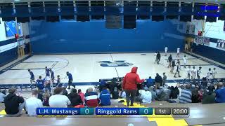 WPIAL High School Boys Basketball Laurel Highlands at Ringgold 1/7/22