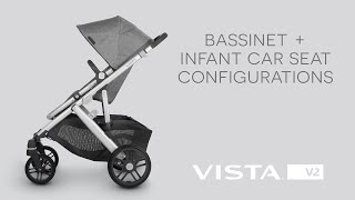 UPPAbaby Vista V2 - Bassinet + Infant Configurations