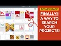 How to Search Your Projects in Cricut Design Space