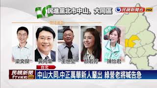 2018九合一－新人拚出線 綠老將初選喊「瀕臨落選」－民視新聞