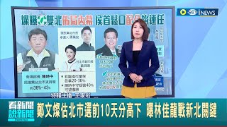 #iNEWS最新 林佳龍戰新北關鍵曝光！侯友宜首鬆口\