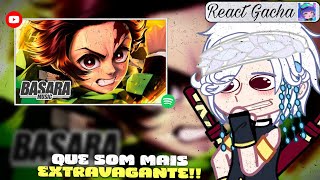 🍁⚔️☀️Hashiras React Rap Como o Sol - Tanjiro (Demon Slayer) Basara #reactgacha🍁⚔️☀️