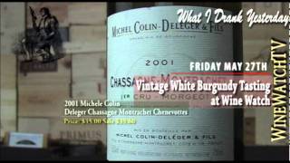 What I Drank Yesterday- Vintage Burgundy Tasting at Wine Watch