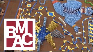 Domino Toppling at Brattleboro Museum: 12th Annual Domino Toppling Extravaganza 9/29/19