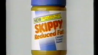 1994 Skippy Reduced Fat Peanut Butter TV Commercial