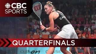 2024 Canadian Squash Championships Day 2: Quarterfinals | Calgary | CBC Sports