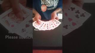 #撲克牌魔術教學-紙牌分家#Cards are also separated#magic#tutorial#shorts