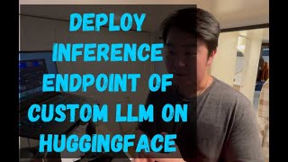 Beginner's Guide to DS, ML, and AI - [3] Deploy Inference Endpoint on HuggingFace