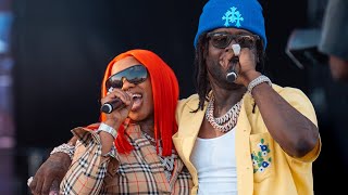 Sexyy Red joins Chief Keef on stage @ Rolling Loud Cali 2024