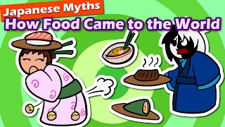 How All Food Came to the World From a Butt, and How Tsukuyomi Became Moon God  | Japanese Mythology