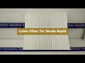 Cabin Filter for Skoda Rapid