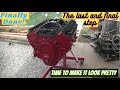 Chevy 350 budget rebuild pt 10, engine gets paint