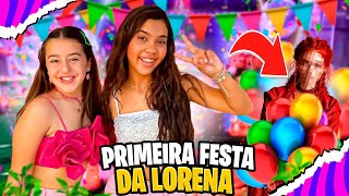 PRIMEIRA FESTA IRMÃS PINA - LORENA PINA ! TEM ALGUÉM ME SEGUINDO ?! MARCELA JARDIM