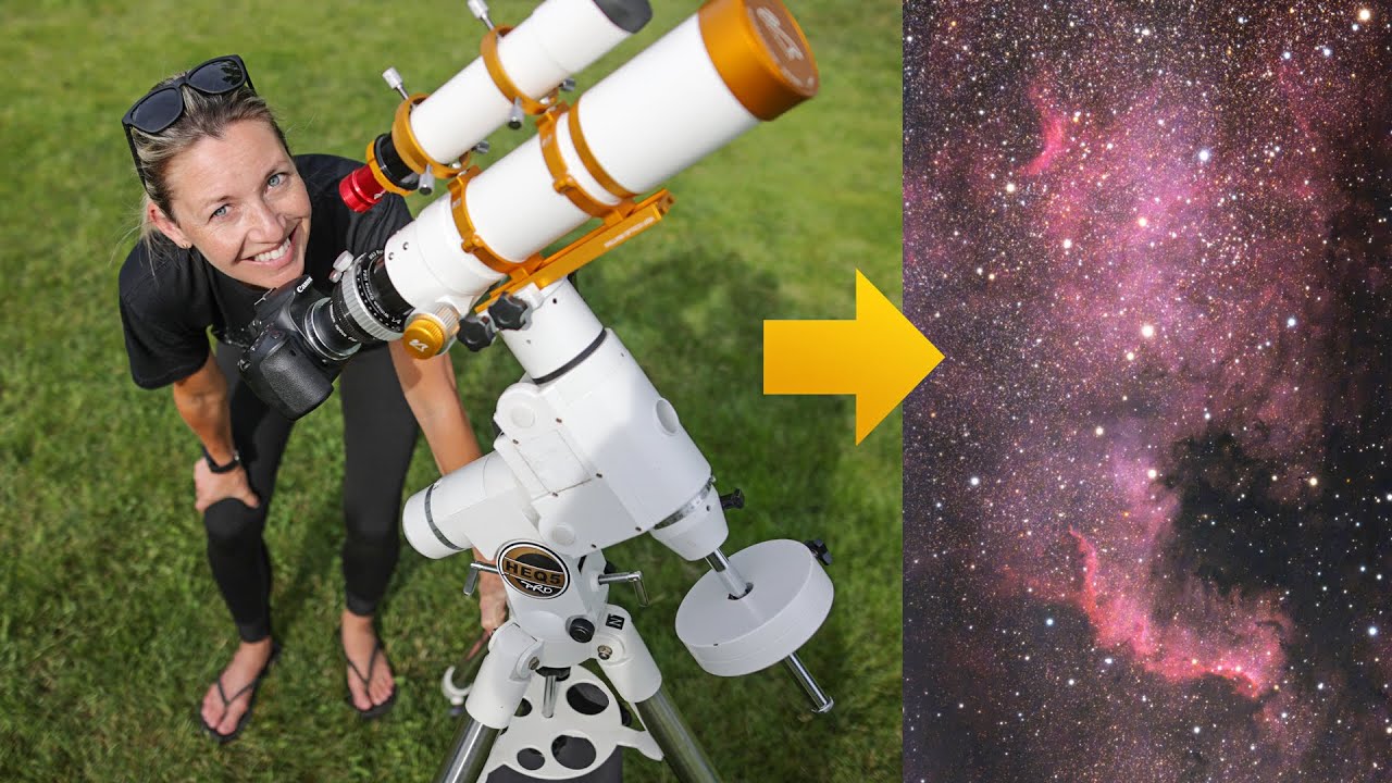 Deep-Sky Astrophotography With A DSLR & Telescope (STEP-BY-STEP) - YouTube