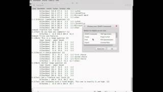 SDAPS Menu - The Workflow