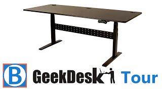 My Geekdesk Quick Tour - Sit Stand Desk