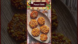 कुरकुरी मूंगफली गुड़ की चिक्की | Peanut Gud Chikki | Homemade Moongphali Gud ki Chikki | #shorts