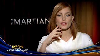 The Martian's Matt Damon, Jessica Chastain, and Chiwetel Ejiofor (Part 1 of 2)