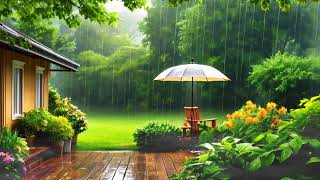 Relaxing Music & Soft Rain Sounds - Peaceful Piano Music For Sleep & Relaxation