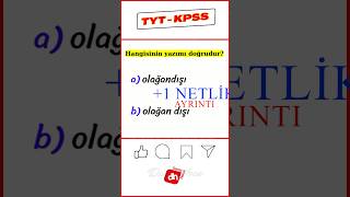 ÖSYM İçin +1 NETLİK Yazım Kuralları Bilgisi