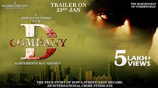 DCOMPANY Official Motion Poster 3 I A Ram Gopal Varma Film I A Spark Company Production