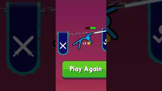 Playing a random stickman fight game