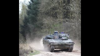 A column of CV90 on its way to Steenwijk 15-01-2020