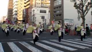 よさこい東海道2012　おず　前日祭　魚町