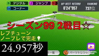 【超速GP】シーズン99ビクトリープレイサーキット2戦目の結果☆