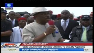 Anambra State Govt Donates Vehicles To Security Agencies