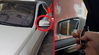 How to Adjust Automatic Folding of side Mirrors on W212 / Function of Folding of Mirrors on W212