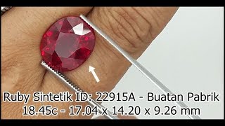 Mengenali - Memilih Ruby Safir yang terkena Lead Glass - Bagian 1 -  5