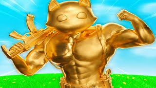 THICCEST GOLD CAT IN FORTNITE