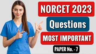 Pgimer Bfuhs Upums Esic Exam Important Questions For Norcet Aiims 2023 Solved Paper No. 7