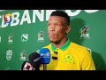 mothobi mvala on coach miguel cardoso injury recovery nedbank cup pirates new signings.