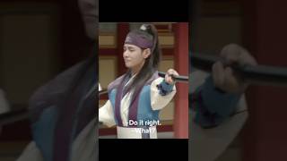 Hwarang sword dance scene ft. Kim Taehyung #hwarang #taehyung #shorts #bts #youtubeshorts #v #kpop