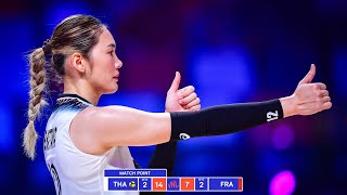 Hattaya Bamrungsuk DESTROYED France in Volleyball Nations League 2024 !!!