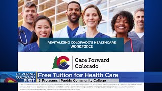 Pueblo Community College offers free tuition for five health care programs