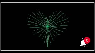 Amazing Heart Shape python turtle graphics|@Coding_thalaiva|python turtle graphics tutorial