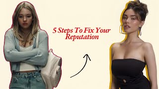 How to rebuild your reputation from scratch