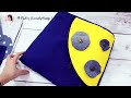 diy useful canvas tote bag 【实用手作包教学】 handymum ❤❤