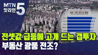 전셋값 급등에 고개드는 갭투자…부동산 광풍 전조? / 머니투데이방송 (뉴스)