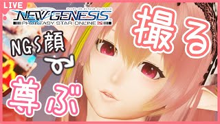 【PSO2NGS】自キャラ大好き病患者がSS撮って尊ぶ遊びをします（メインキャラ）【ship10/新人Vtuber】