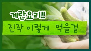 [JTV진전방송 요리강좌]계란!!  진작 이렇게 먹을걸...(협조:한식뷔페다미 김태영쉐프)