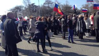 Севастополь, 18.03.2014, площадь Нахимова/Sevastopol, 18-March-2014, Crimea.