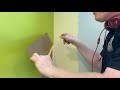 How to Paint a Straight Line in Accent Wall Inside Corners - Spencer Colgan