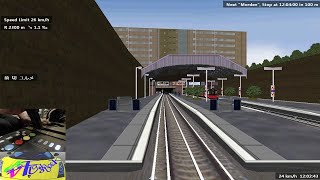 AVF- PC- BVE 5- LONDON UNDERGROUND- NORTHERN LINE- PART 2- BANK TO MORDEN- DENSHA DE GO CONTROLLER