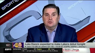 Windhorst reports Luka Doncic expected to make Lakers debut vs Jazz tonight